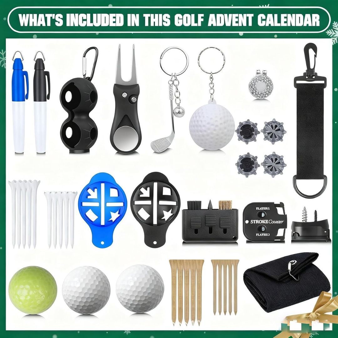Golf Advent Calendar | 24 Days of Surprises